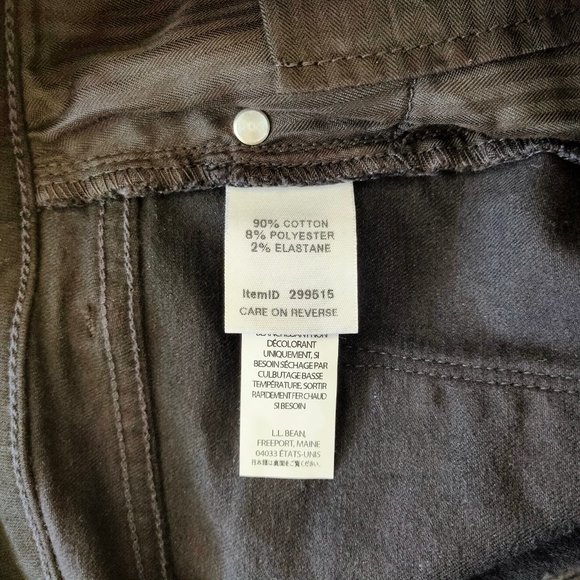 L. L. Bean NWT Classic Fit Black Jeans - Picture 3 of 4